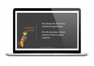 Laptop displaying a past webinar